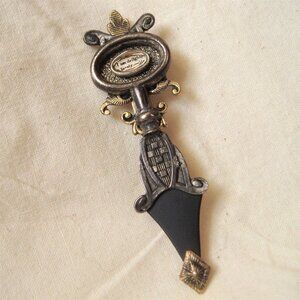 00s Hand Crafted Dagger Sword Brooch